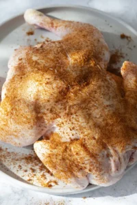 chicken with dry rub