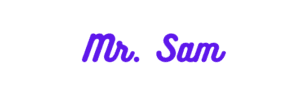 mr. sam signature