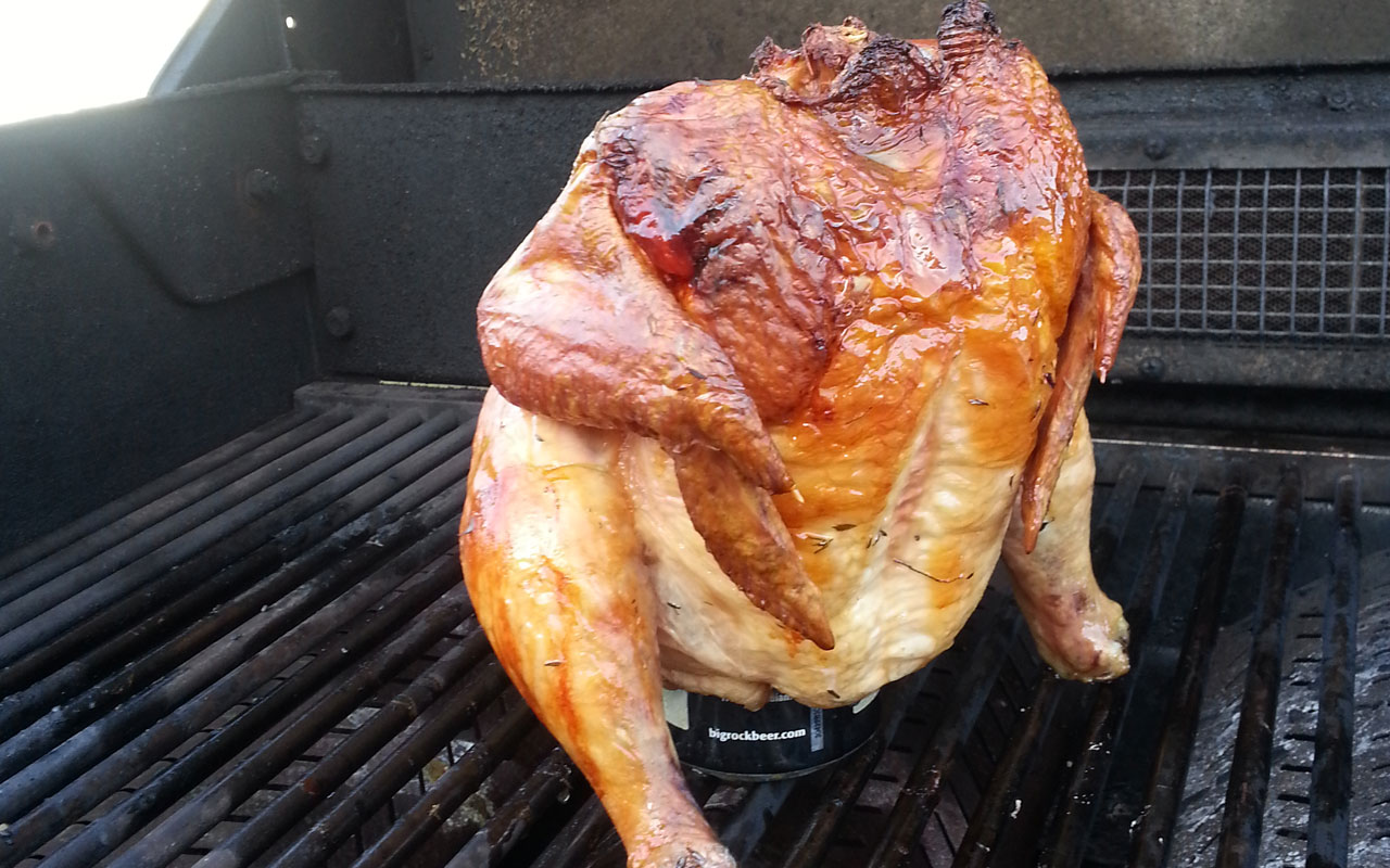 Beer Butt Chicken