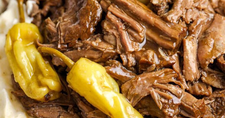 MISSISSIPPI POT ROAST (In a Slow Cooker)