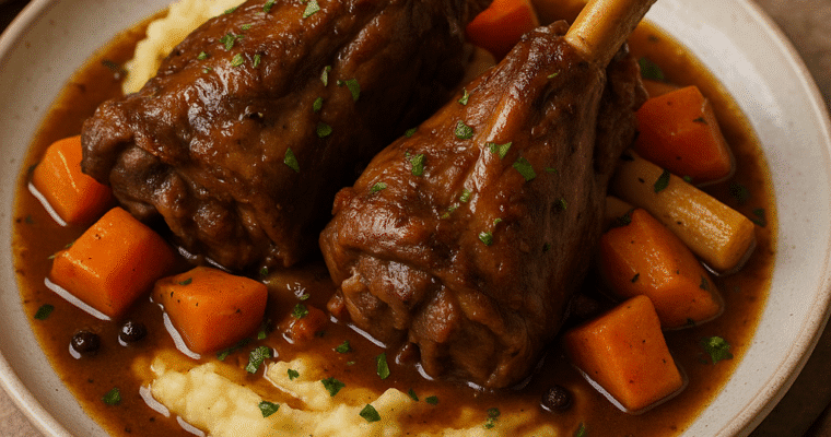 Estonian lamb shanks