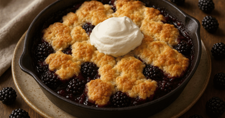 BLACKBERRY COBBLER