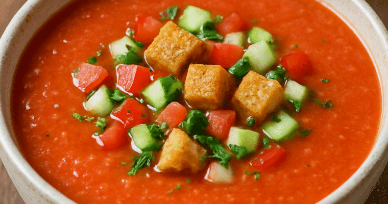 SUPER SPANISH GAZPACHO SOUP