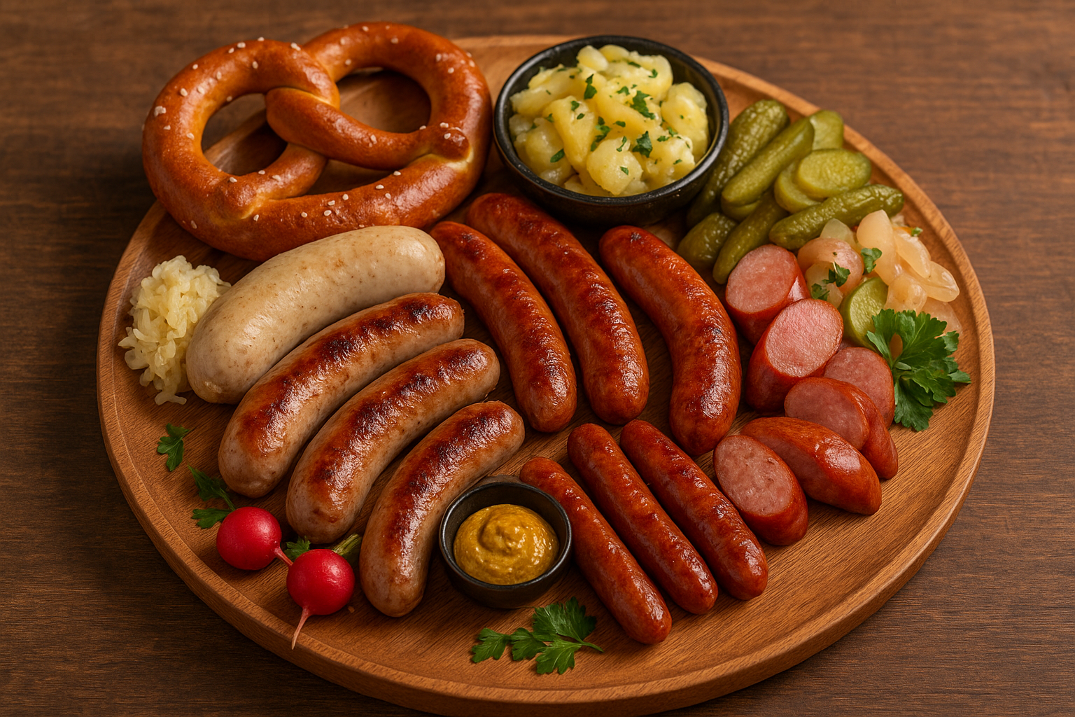 Oktoberfest Sausage Platter (Wurstbrett)