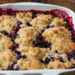 Classic Blackberry Cobbler