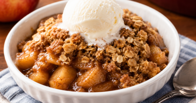 MICROWAVE APPLE CRISP